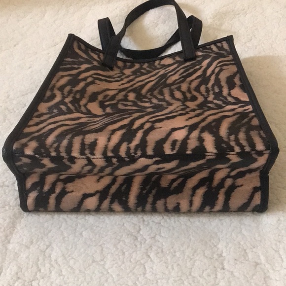 NWOT | Neiman Marcus & Stephanie Johnson | Collab Leopard Print Tote Bag - Picture 3 of 6